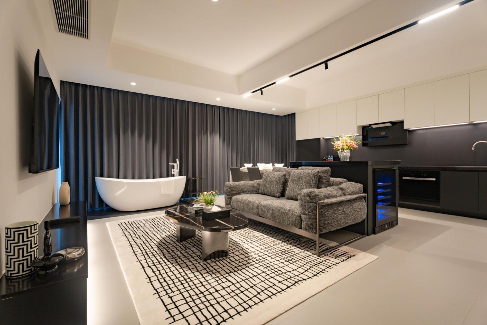 One Riviera Hotel And Residences Ban Souanmone Ngoại thất bức ảnh