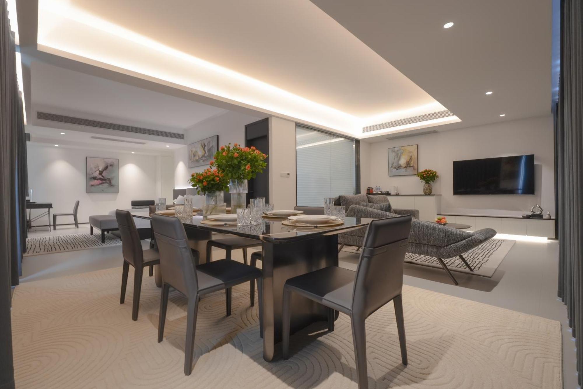 One Riviera Hotel And Residences Ban Souanmone Ngoại thất bức ảnh