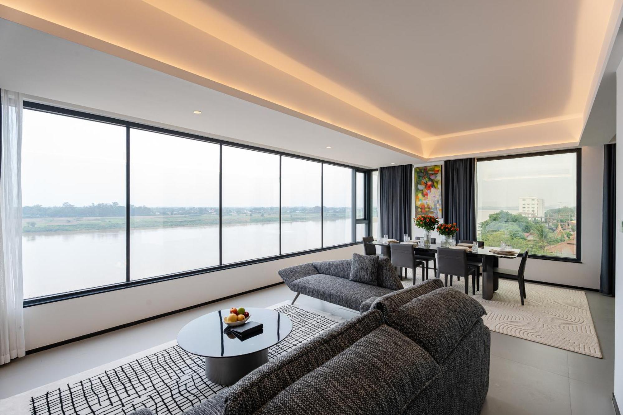 One Riviera Hotel And Residences Ban Souanmone Ngoại thất bức ảnh