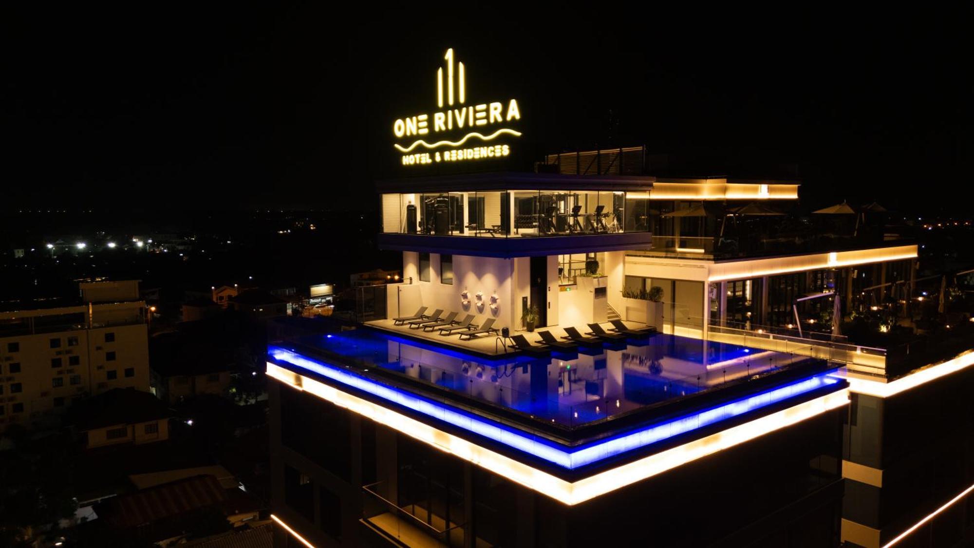 One Riviera Hotel And Residences Ban Souanmone Ngoại thất bức ảnh